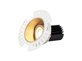 DM201880  Basy A 12 Tridonic Powered 12W 4000K 1200lm 12° CRI>90 LED Engine Gold Adjustable Recessed Spotlight, IP20